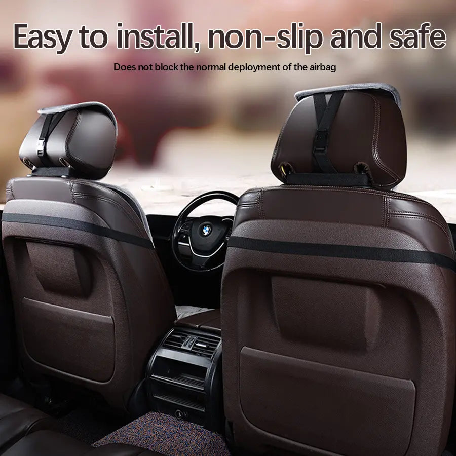 Car Seat Cushion, Luxury Short Plush Seat Cover for Front Car Seats, Universal Seat Protector, Winter Warmth, Suitable for Cars, Suvs, Pickup Trucks, Minivans,Gray