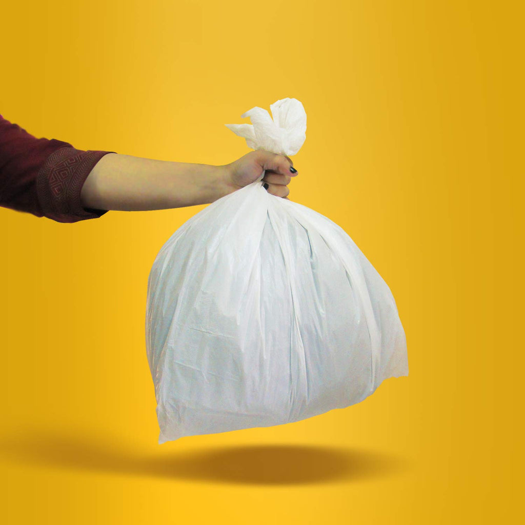18 Gallon Compactor Bags with Drawstring, 2 Mil, 50 Count