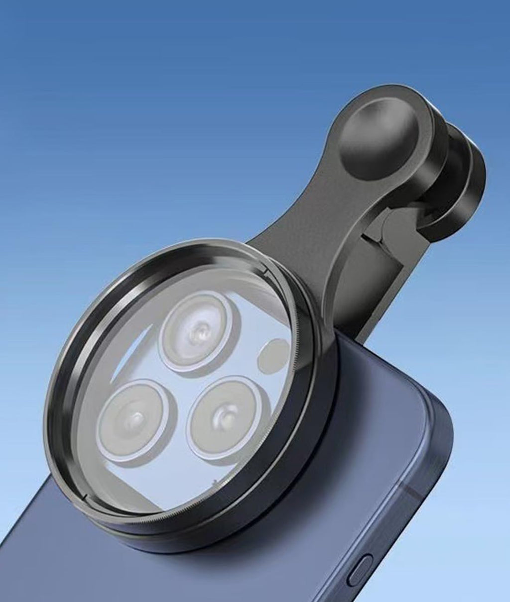 52mm Clip-on Phone Camera Lens Filter, CPL Filter