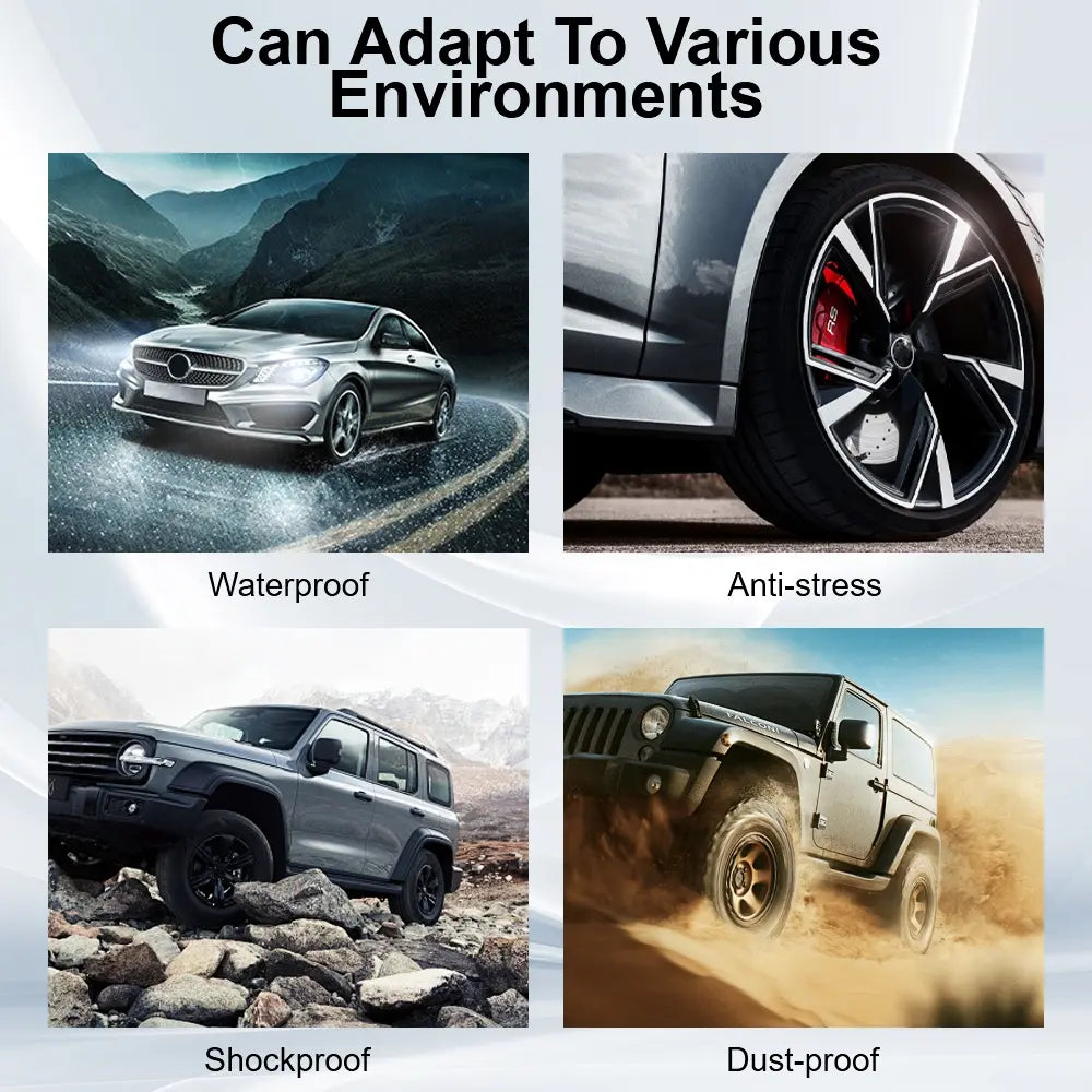 Auto Vehicle Security Alarm Systems Car TPMS Tyre Pressure Monitoring System Solar Power Digital LCD Display Tyre Pressure